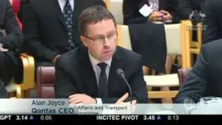 Joyce grilled in Senate inquiry