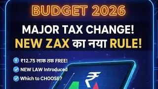 The Game Has Changed! 🚨 Budget 2026: New Tax Rules Explained! #income #incometax #itr 