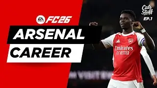 FC26 ARSENAL CAREER MODE EP1 - LAST MINUTE SCENES!! 🔥