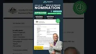 🚀 Subclass 482 Nomination Approved! 🎉 Skilled Workers in Demand! 🌏