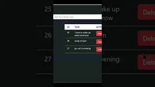 Make a to-do list to keep notes by PHP 🤓#webdevelopment #backenddeveloper #php #javascript #shorts