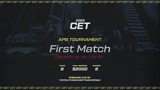 APB 2022 Series CET Tournament - First game / Quarter-Finals Godsting vs. Venia