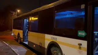 Автобус ЛиАЗ-5292.65-03 следует по маршруту 32 ”Барановское - А/в Воскресенск” 