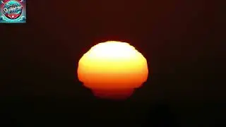 Perfect scene for Sun Setting