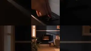 &iexcl;Dale un toque de calidez con la Chimenea El&eacute;ctrica Ready Warm 2650 Curved Flames Connected! 🔥
