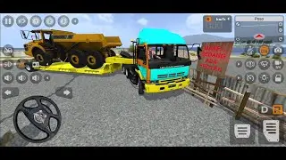 MANTAP PERMAINAN TRUK DOLLY TRAILER NISSAN DIESEL MUAT TRUCK TAMBANG - GAME BUS SIMULATOR INDONESIA