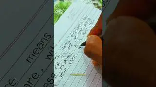 STOP Messy Writing! Try This Neat Print Handwriting Trick 🖊️✨ #handwriting #lettering #print #short