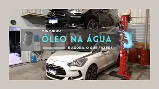 DS5 de SP com oleo na água, e agora o que fazer? É cabeçote?