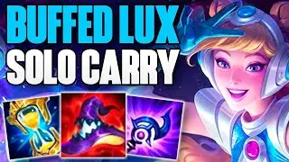 HARD CARRY LUX - HIGH ELO LUX 55K DAMAGE | WILD RIFT RANKED