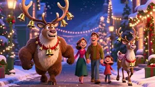 Baby at Christmas Lane | Fun Christmas Song for Kids | Nursery Rhymes in English