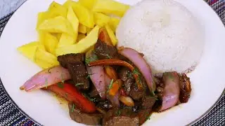 LOMO SALTADO | RECETA PERUANA | Super Sabroso