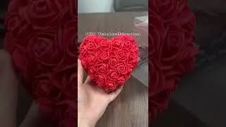 Mesmerizing Foam Rose Hearts: Watch them Blossom