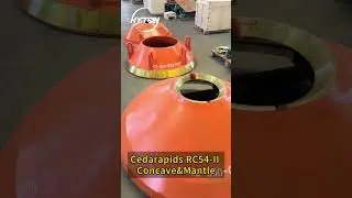 Wear Liners Fit for Terex Cedarapids RC54 II Cone Crusher #hyton #shorts #manufacturer #b2b