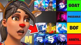 QUI est le Meilleur GRAPHISTE Fortnite ? TIERLIST GRAPHISTE ! 😍