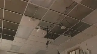 Kenmore West Students get help after theater room flooded