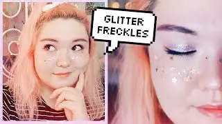 STAR FRECKLES ✨ space aesthetic makeup