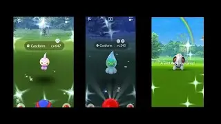 Forecast Shows Shiny Rainy Castform! - Pokemon GO Shiny Compilation #243