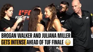 BROGAN WALKER AND JULIANA MILLER GETS INTENSE AHEAD OF TUF FINALE!