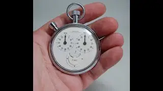 Винтажный секундомер Junghans Process Time Meter 1965 года с точностью измерения 1/10 секунды