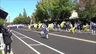 Benicia High School Panther Marching Band at the 2025 Franklin Invitational Band Review