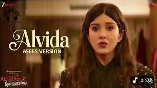 Alvida &ndash; Asees Version (Lyrical Video) | Vishal Mishra & Asees Kaur | Aankhon Ki Gustaakhiyan 2025