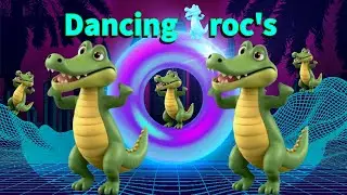 Count the Dancing Crocs | toddler dance along videos | @Blue-Onion Nursery Rhymes & Kids Songs