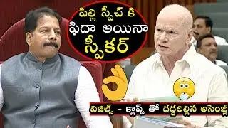 Pilli Subhash Chandra Bose SUPER Speech at AP Assembly Budget Sessions 2019 | Political Qube
