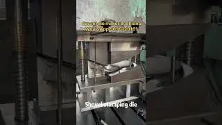 shovel bending die #presstools #diemachine #diemaking