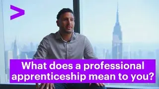 What does a professional apprenticeship mean to you? To us, it&rsquo;s much more than a job.