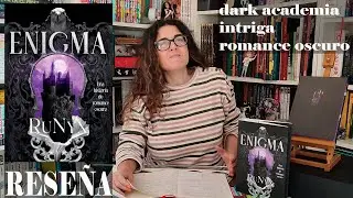 Rese&ntilde;a novela Enigma 🖤 #books #darkromance #booktube #thriller #darkacademia #romance