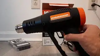 Habour Freight warrior 1500 watt dual temperature heat gun.