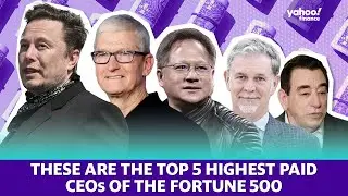 Top 5 highest paid CEOs of the Fortune 500