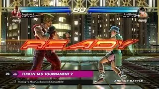 Tekken Tag Tournament 2 (360) Running On Xbox One Backwards Compatibility