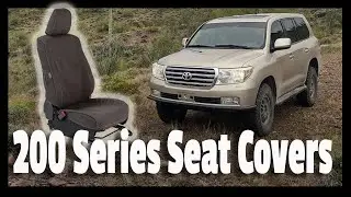 200 Series Land Cruiser Seat Covers - Escape Gear from Equipt Expedition Outfitters