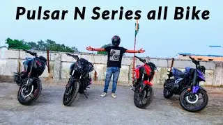 Bajaj Pulsar N Series All Bikes Comparison Review !! Price , Power , Mileage , Seat Height Brakes