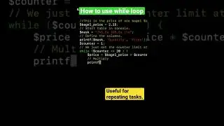 How to repeat tasks with while loop and PHP #coding #php #tutorial #beginners #basics