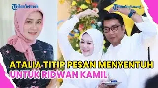 ATALIA PRARATYA TITIP PESAN MENYENTUH UNTUK RIDWAN KAMIL MESKI TAK HADIRI SIDANG CERAI PERDANA