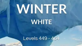 Wordscapes - Levels 449-464 - Winter White Complete