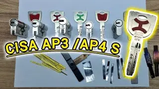 💥Magick Key Cisa Ap3 Ap4 S Самоимпресия для цилиндрического замка Cisa🔑Италия