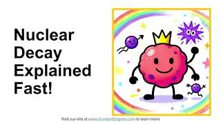 What is radioactive decay in organic chemistry?