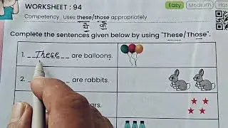 Kaksha 3 Pahal English Worksheet 94||अंग्रेजी वर्कशीट 94 Class 3 पहल वर्कबुक