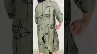 I Love Tunics presents Khaki Cotton Linen Tunic Dress  #ilovetunics