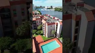 Aerial shots of Miami, Miami Beach, West Miami, and Coral Gables