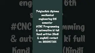 #mechanical engineering 6th semester #POLYTECHNIC