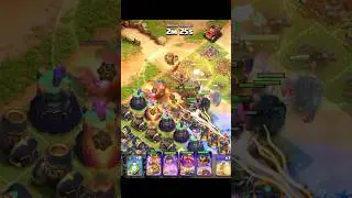 Creative Clash: Defeating TH14 Max in Epic Jungle Scenery @ClashToClansYT @ClashOfClans @supercell