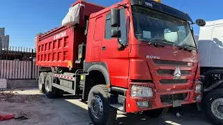 Howo 6x6 all wheel drive tipper truck price