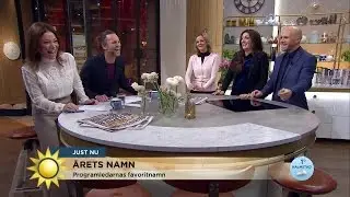 Soraya om makens otippade val av bebisnamn - Nyhetsmorgon (TV4)
