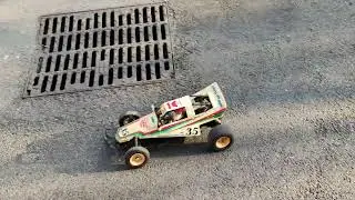 Test drive Tamiya Grasshopper rc del 1984