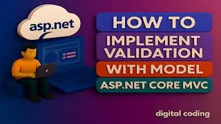 Validation With Model in ASP.NET Core MVC | Client-Side & Server-Side Form Validation in Hindi