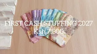 FIRST CASH STUFFING OF 2026/Jan week 1/Cash Envelope System Kenya/2026 savings